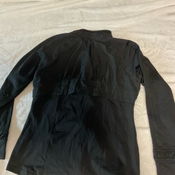 SPANX Black Full-Zip Jacket - Picture 9 of 12